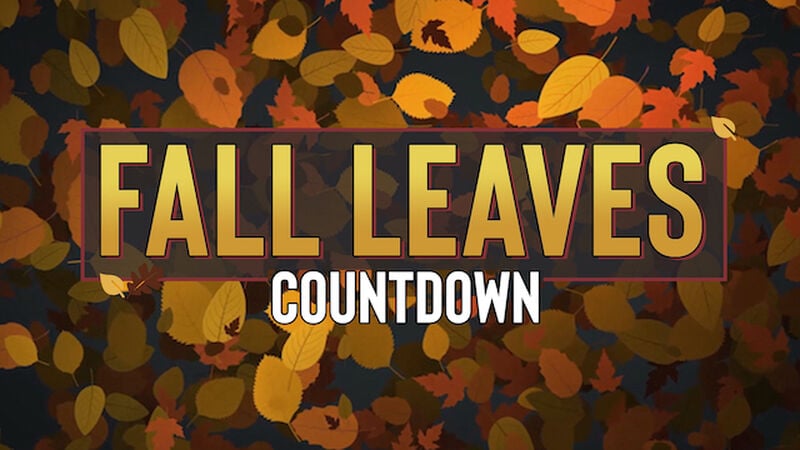 Fall Leaves Countdown